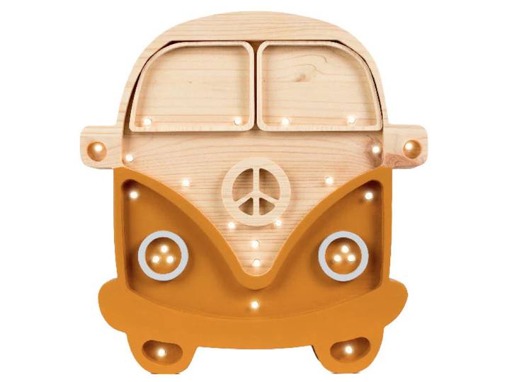 Nachtlampe Van Mustard Wood