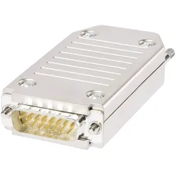 KnorrTec D SUB Stecker mit Käfigzugfederanschluss, Elektronikkabel + Stecker