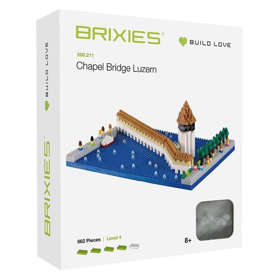 Brixies Mini-Bauklötze Kapellbrücke Luzern (BR 200211)