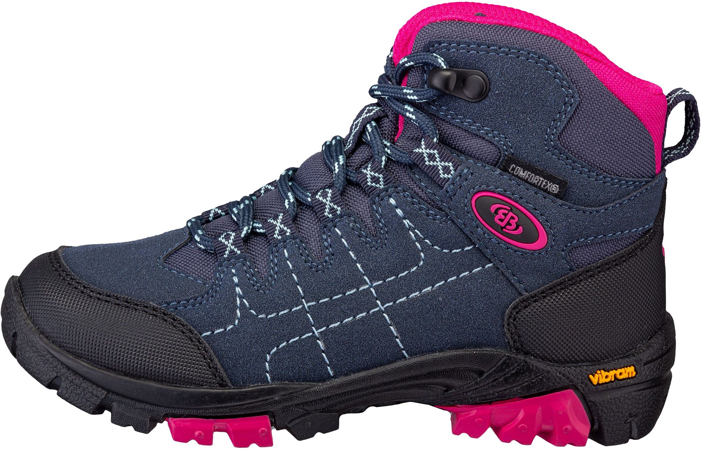 Outdoorschuh BRÜTTING "Outdoorstiefel Mount Shasta Kids High", Gr. 30, blau, Synthetik, Schuhe Outdoorschuh blau 30