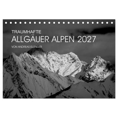 Traumhafte Allgäuer Alpen (Tischkalender 2027 DIN A5 quer), CALVENDO Monatskalender
