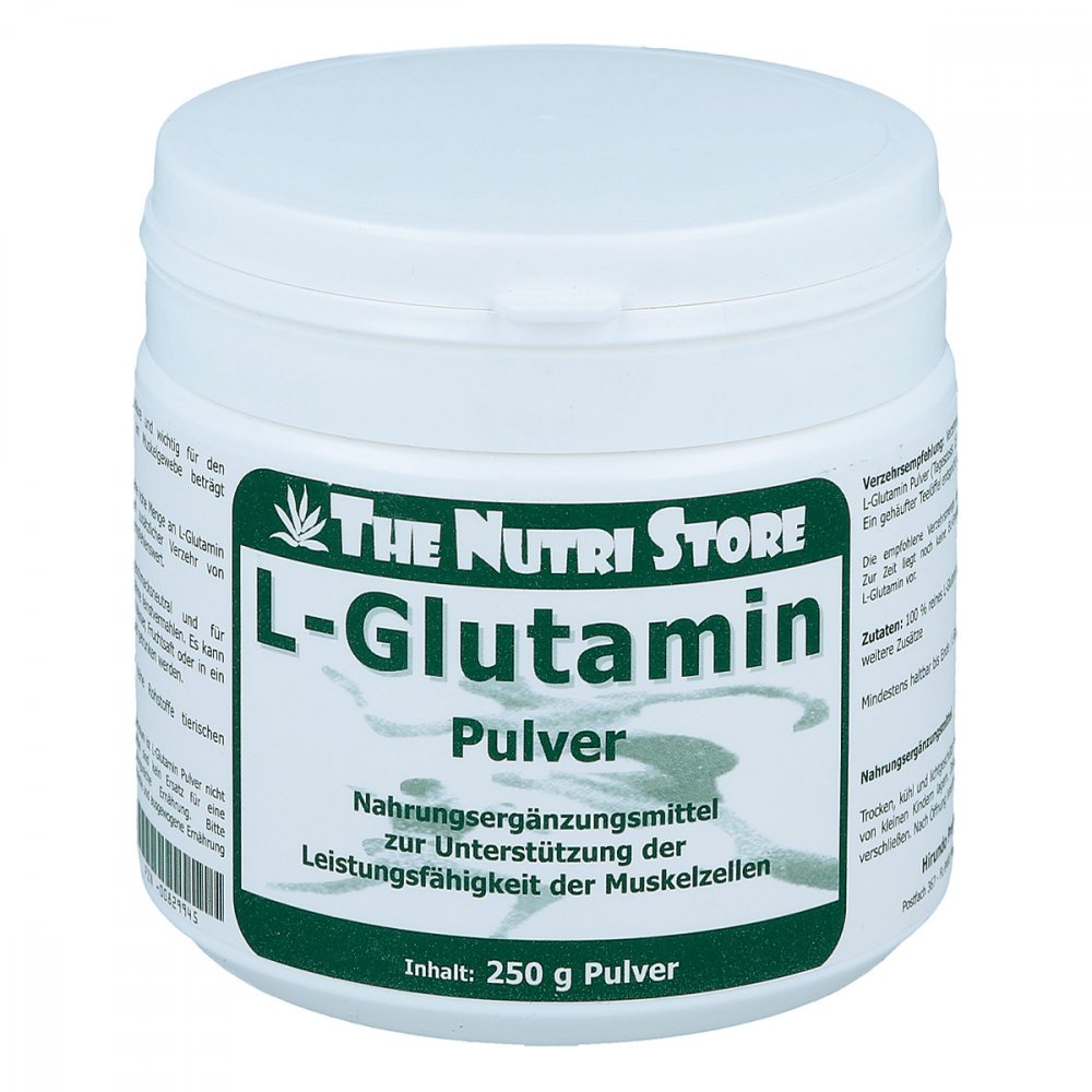 Hirundo Products L-glutamin 100% rein Pulver 00829945