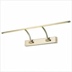 Papuq LED-Wandleuchte 13 W, warmweiß 3000 K, Antikbronze 76 cm, traditionell elegant, schwenkbar.