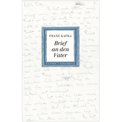 Brief an den Vater, Belletristik von Franz Kafka