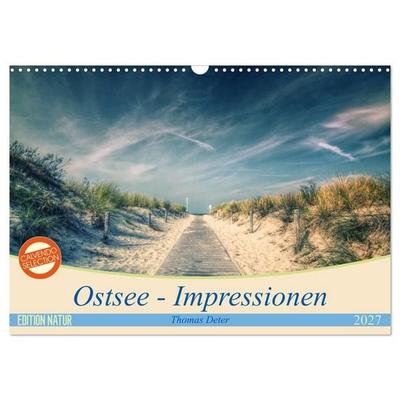 Ostsee - Impressionen (Wandkalender 2027 DIN A3 quer), CALVENDO Monatskalender