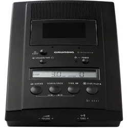 Grundig Stenorette St 3221, Diktiergerät, Schwarz