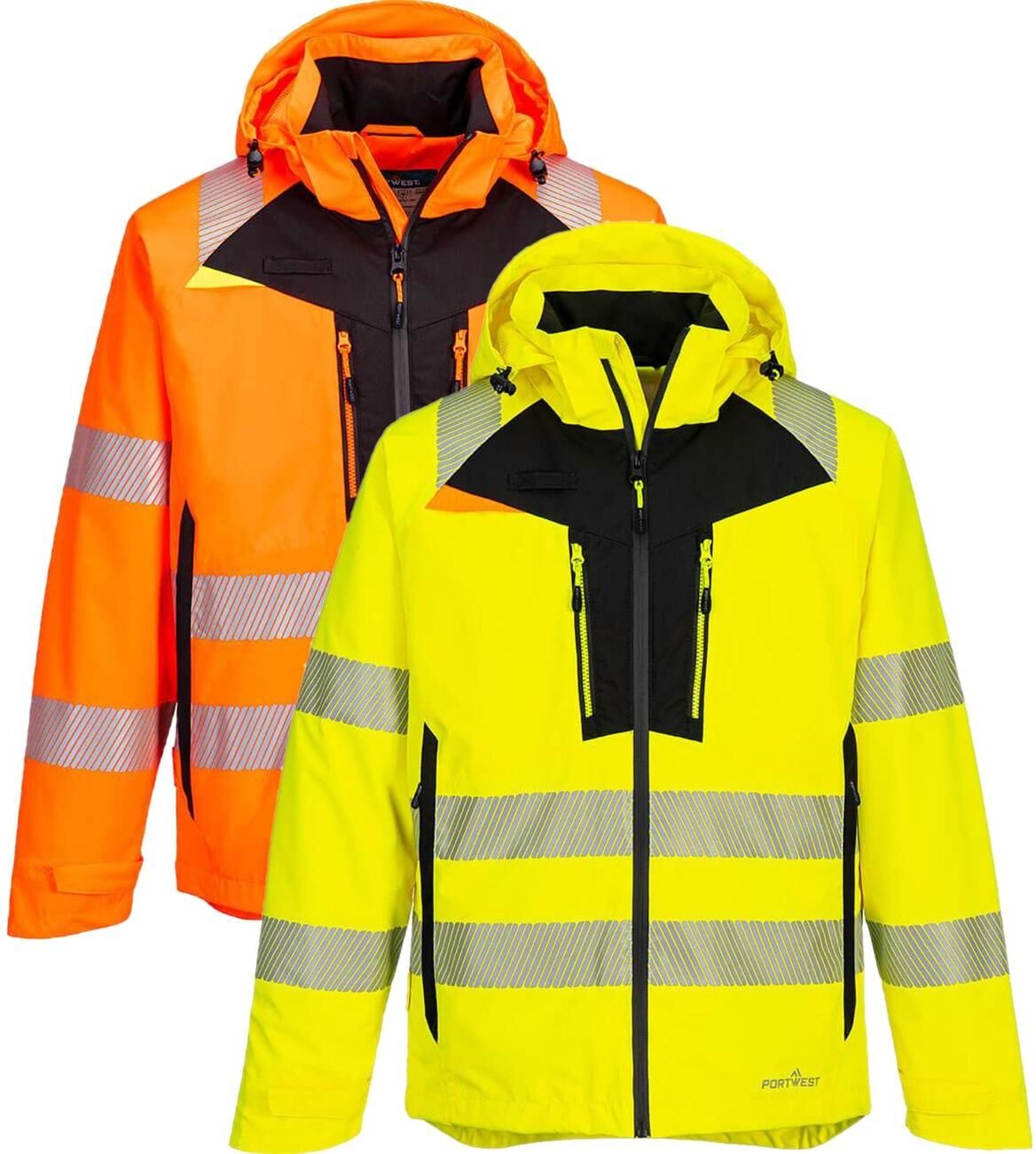 Portwest Dx462 Dx4 Hi-Vis Skal Jakke  Orange 6xl