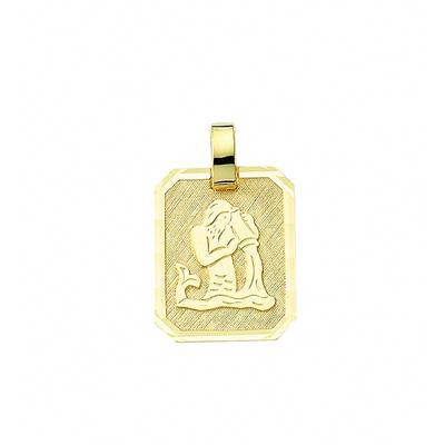 Sternzeichenanhänger ADELIA´S "Sternzeichen Anhänger Wassermann 333 Gold ( 8K )", gold, Schmuckanhänger, Damen, Wassermann, Gold, Goldanhänger Wassermann
