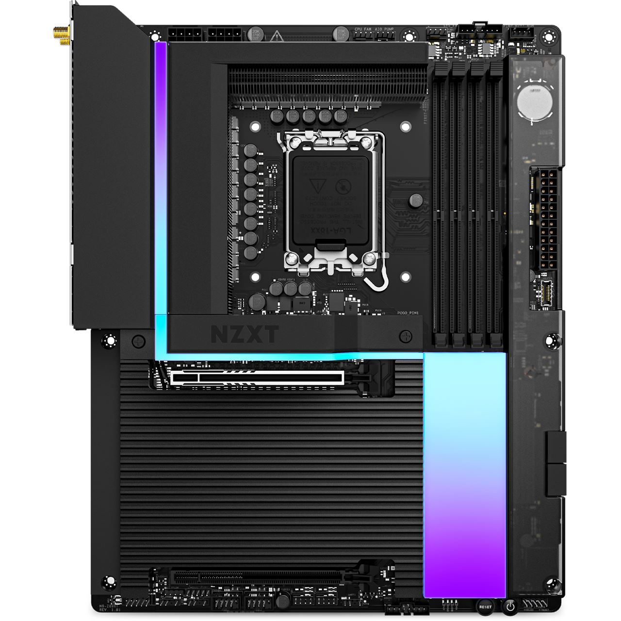 NZXT N9 Z890 Black Intel Z890 So.1851 DDR5 ATX Retail