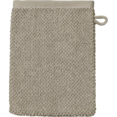 Waschhandschuh ROSS "SELECTION", grau (flanell), B:16cm L:21cm, Frottier, Handtücher, 100 % Bio-Baumwolle
