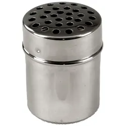 GVK ECO 1 Stück  Käse- Gewürzstreuer 150 ml aus Edelstahl mit Deckel