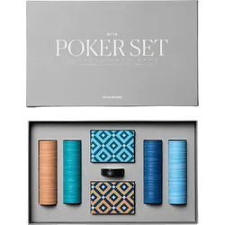 Printworks Classic Poker-Set, grau