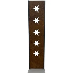 Rost Deko Sternen-Stele - eine Dekoration der Extraklasse!