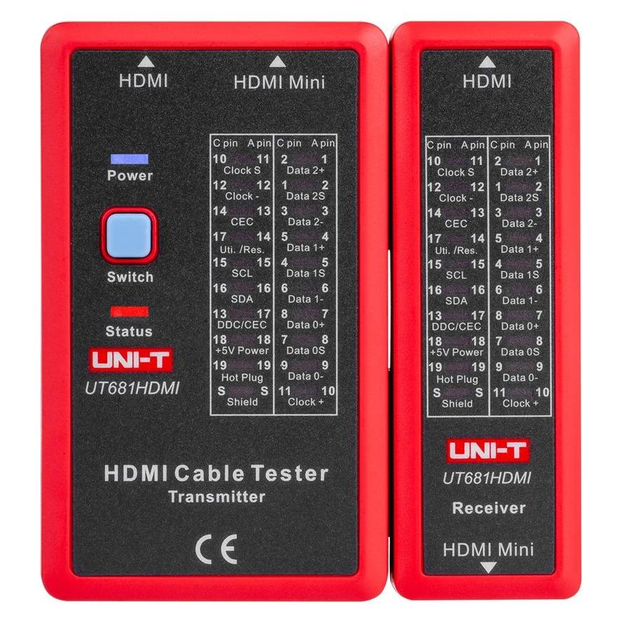 Uni-T Kabeltester UT681HDMI (Kabeltester) (MIE0413)
