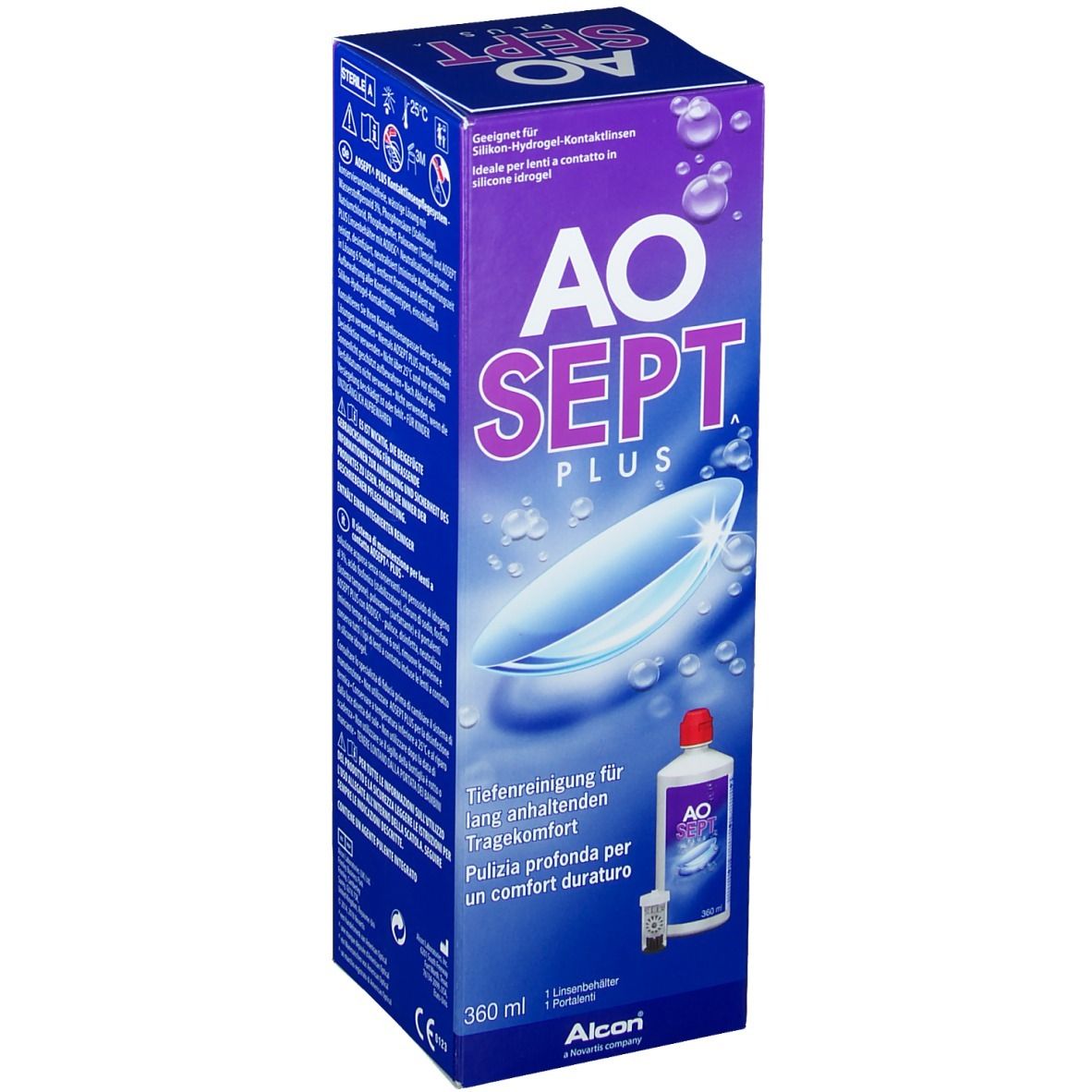 Aosept plus Lösung 360 ml