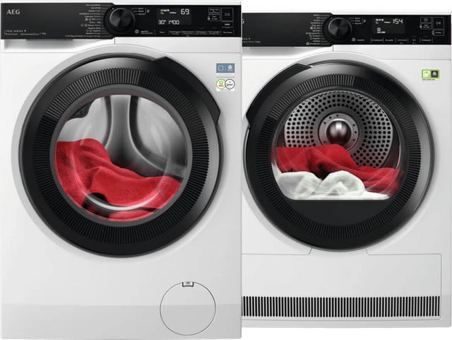 AEG LR76CBC94 ProSteam UniversalDose + AEG TR968B4C AbsoluteCare Plus wasset