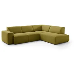 Portobello Ecksofa Halifax Cord Pistachio