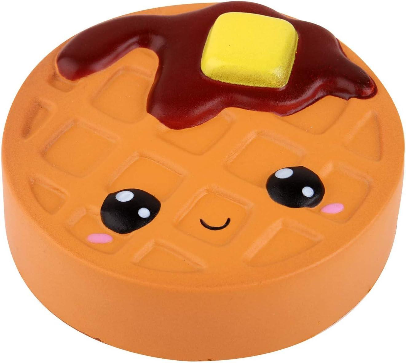 oCreon Squishies Chocoladetaart Kawaii Langzaam Terugverend Knijpspeelgoed voor Stressverlichting