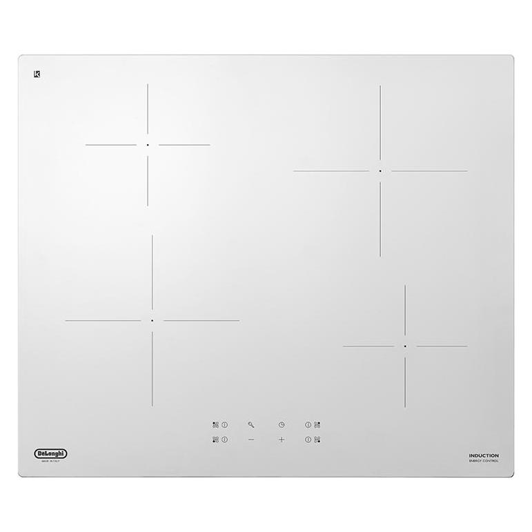 De'Longhi De?Longhi PIB 62 Kochfeld Weiss Eingebautes 60 cm Induktionskochfeld 4 Herd(e) (60 cm, Induktionskochfeld) (PIB 62)