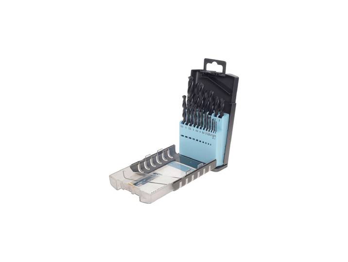 Metallbohrer KWB Spiralbohrer-Set 1-10 mm , schwarz, Bohrer, Metallbohrer