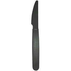 MONOUSO - Mehrweg Durable Messer aus PP Mineral Anthrazit 18,5cm (6 Stück)