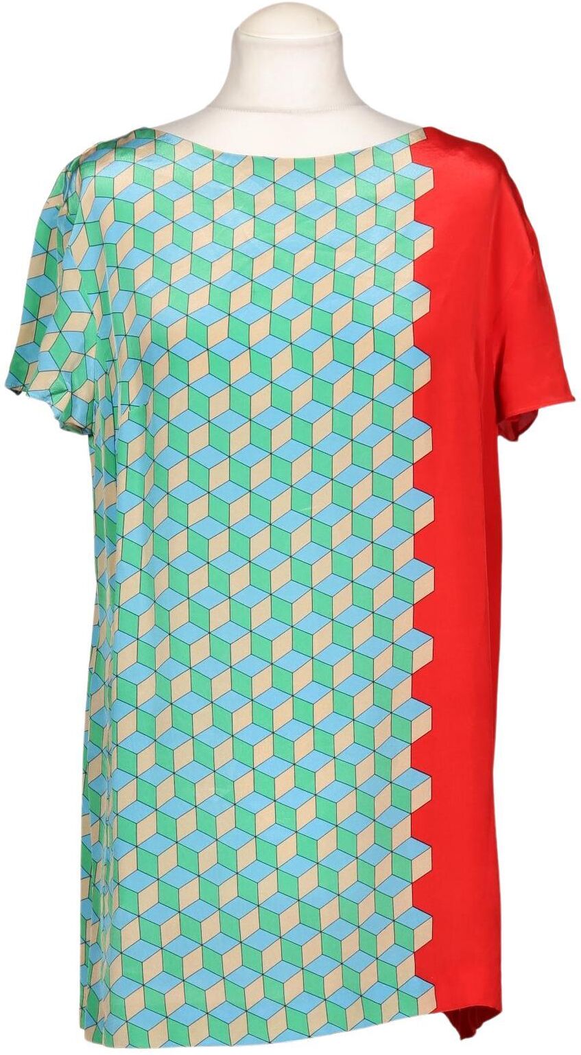 Escada Sport Damen Bluse, Mehrfarbig, Gr. EU 40, Seide - Second Hand