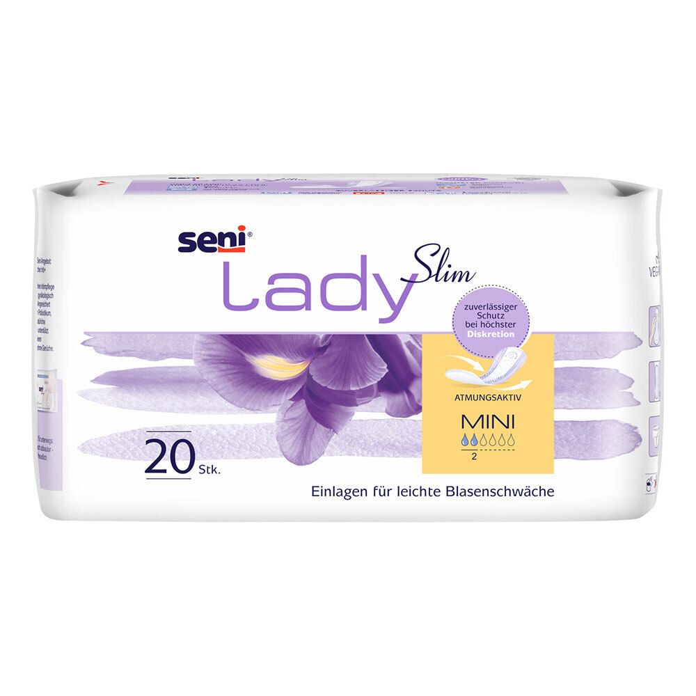 Seni Lady Slim Inkontinenzeinlage mini 20 St Einlagen