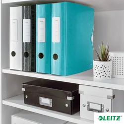 LEITZ Qualitäts-Ordner 180° Active DIN A4, 8,2 cm eisblau