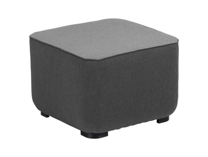 Kettler Gartenhocker, Anthrazit, Grau, Metall, quadratisch, 60x43x60 cm, Gartenmöbel, Gartensessel, Gartenhocker