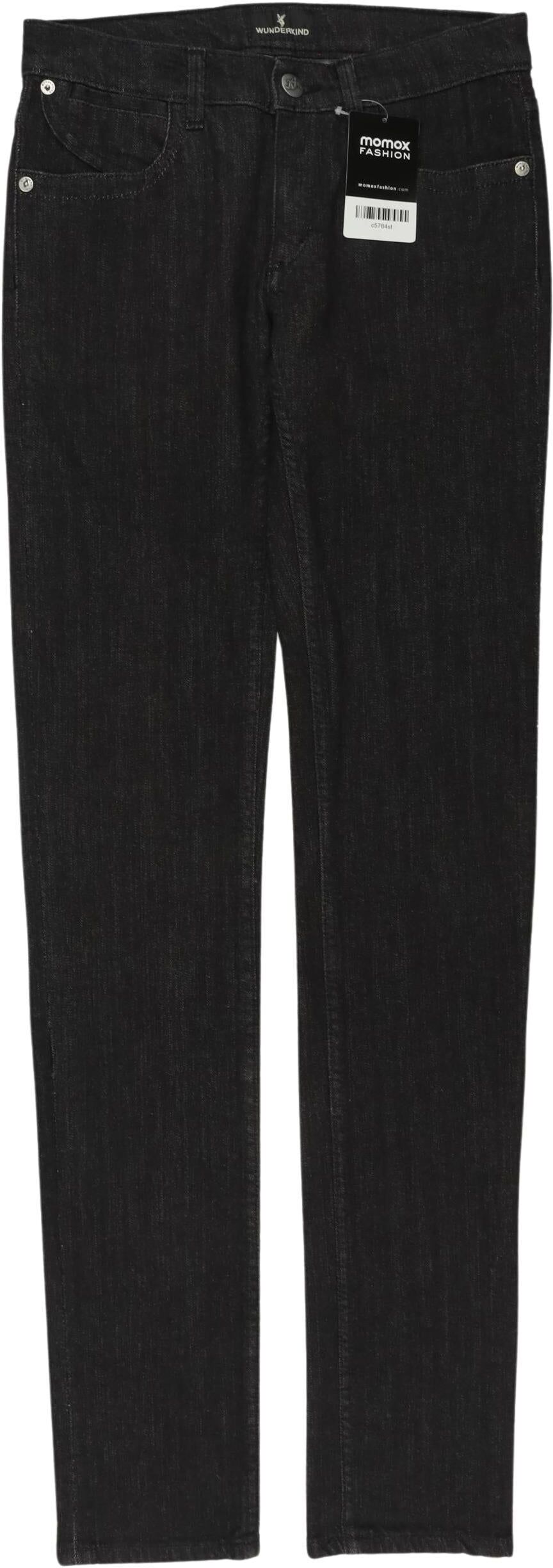Wunderkind Damen Jeans, Schwarz, Gr. W27, Baumwolle / Elasthan - Second Hand