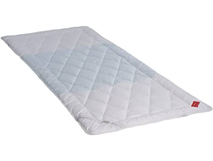 Hefel Cool Unterbett Matratzenauflage mit Kühleffekt Wendemöglichkeit Rautensteppung 500 g/m² 100 x 200 cm