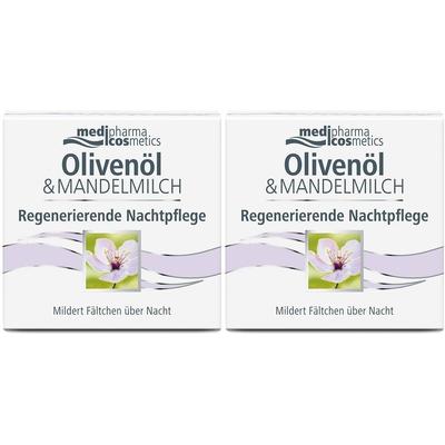 Oliven Mand REG Nachtpfl x2 2x50 ml Nachtcreme