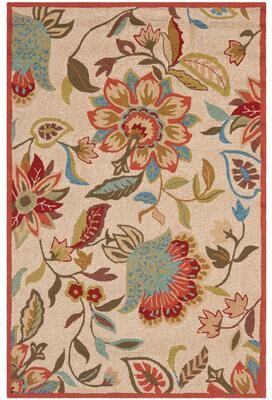 SAFAVIEH Handmade Four Seasons Anissa Floral Rug