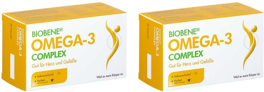 BIOBENE Omega 3 Complex Kapseln 2x60stk