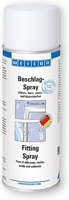 WEICON Beschlag-Spray zum Schmieren und Pflegen von Beschlägen und Scharnieren, Inhalt: 200 ml (11560200)