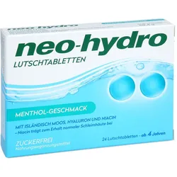 NEO-HYDRO Lutschtabletten Menthol zuckerfrei