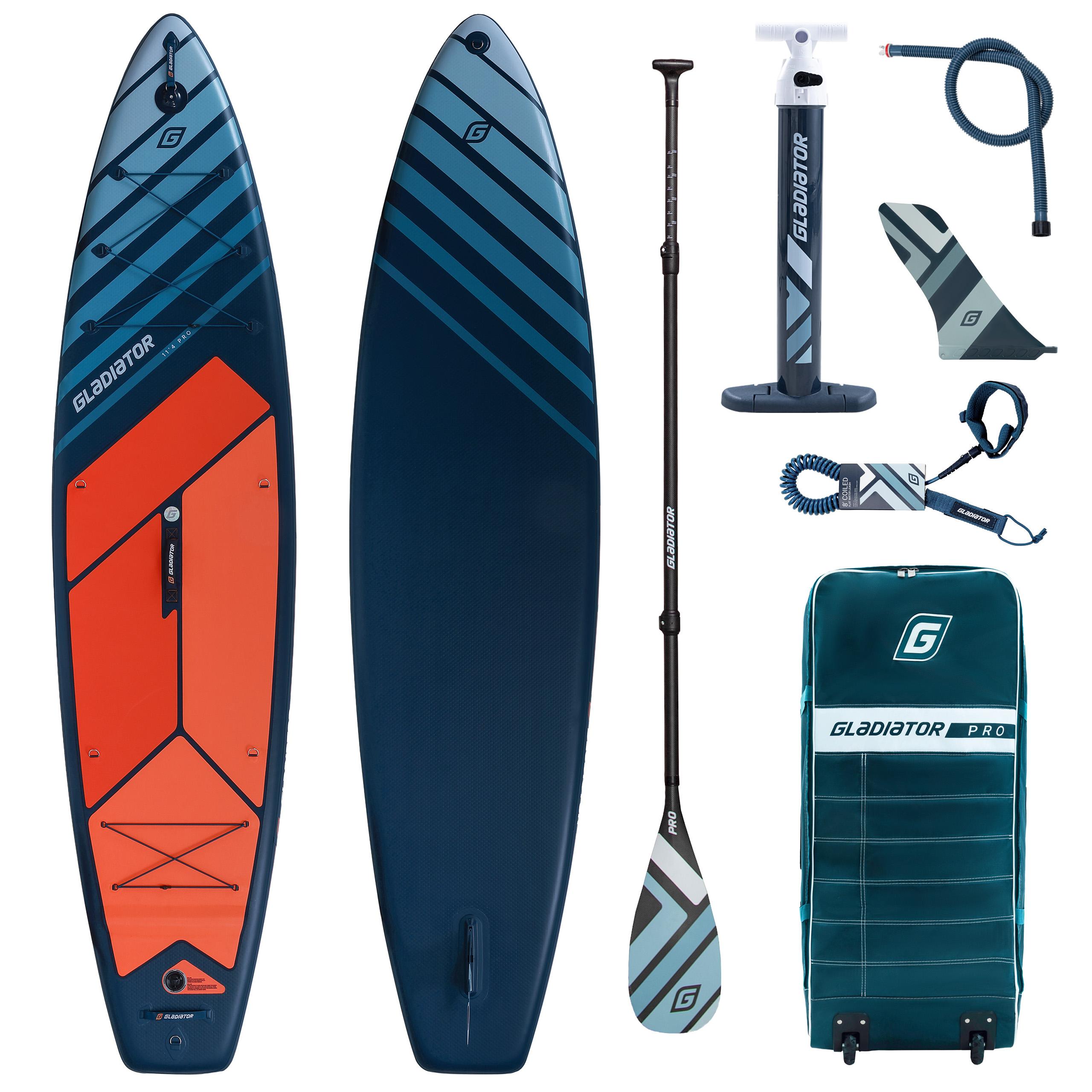 Gladiator PRO 11'4 Touring SUP Board 2026 aufblasbar Komplettset