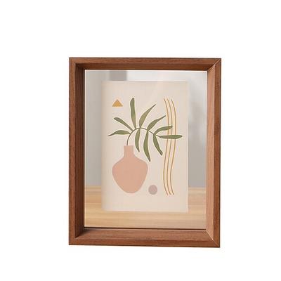 Doppelseitiger transparenter Acryl-Fotorahmen, 10-Zoll-Displayständer für Proben, Kalligraphie, A4-Fotos