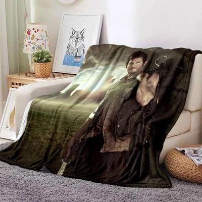 Uplift Picks The Walking Dead Zombie Throw Blanket Soft Flannel Sofa And Bed Cover 20 150x220 Cm