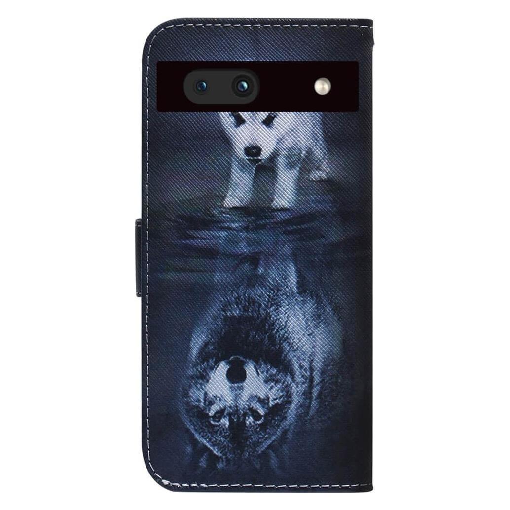 Cover-Discount Google Pixel 7a - Leder Hülle Wolf (Google Pixel 7a) (660125928G)