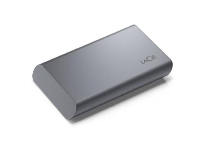 LaCie Mobile 2TB Secure USB-C Mobile Externe Solid State Grijs