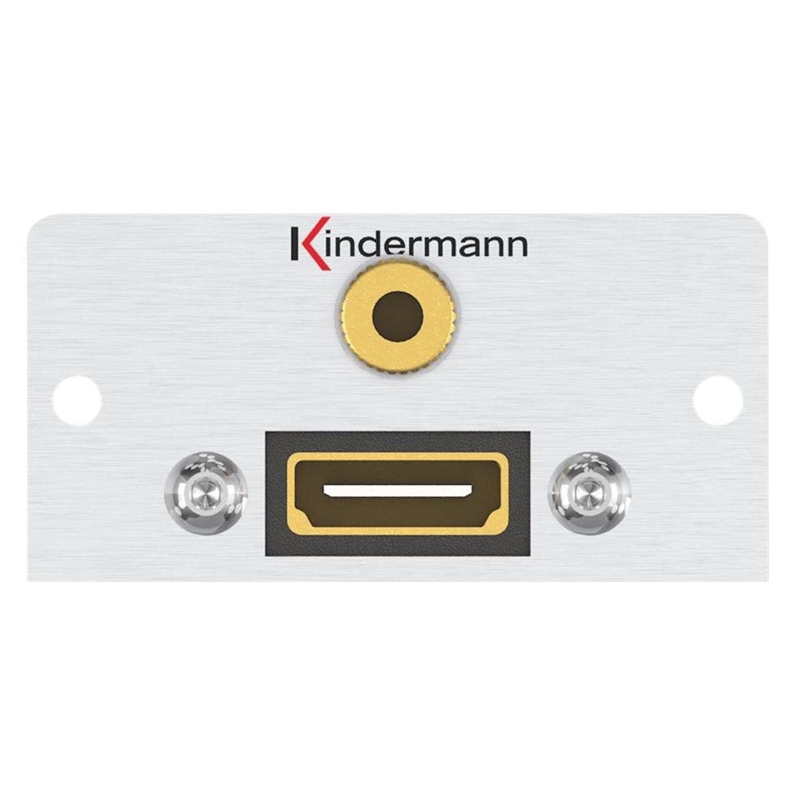 Kindermann Konnect 50 alu - HDMI, Audio Klinke (7444000589)