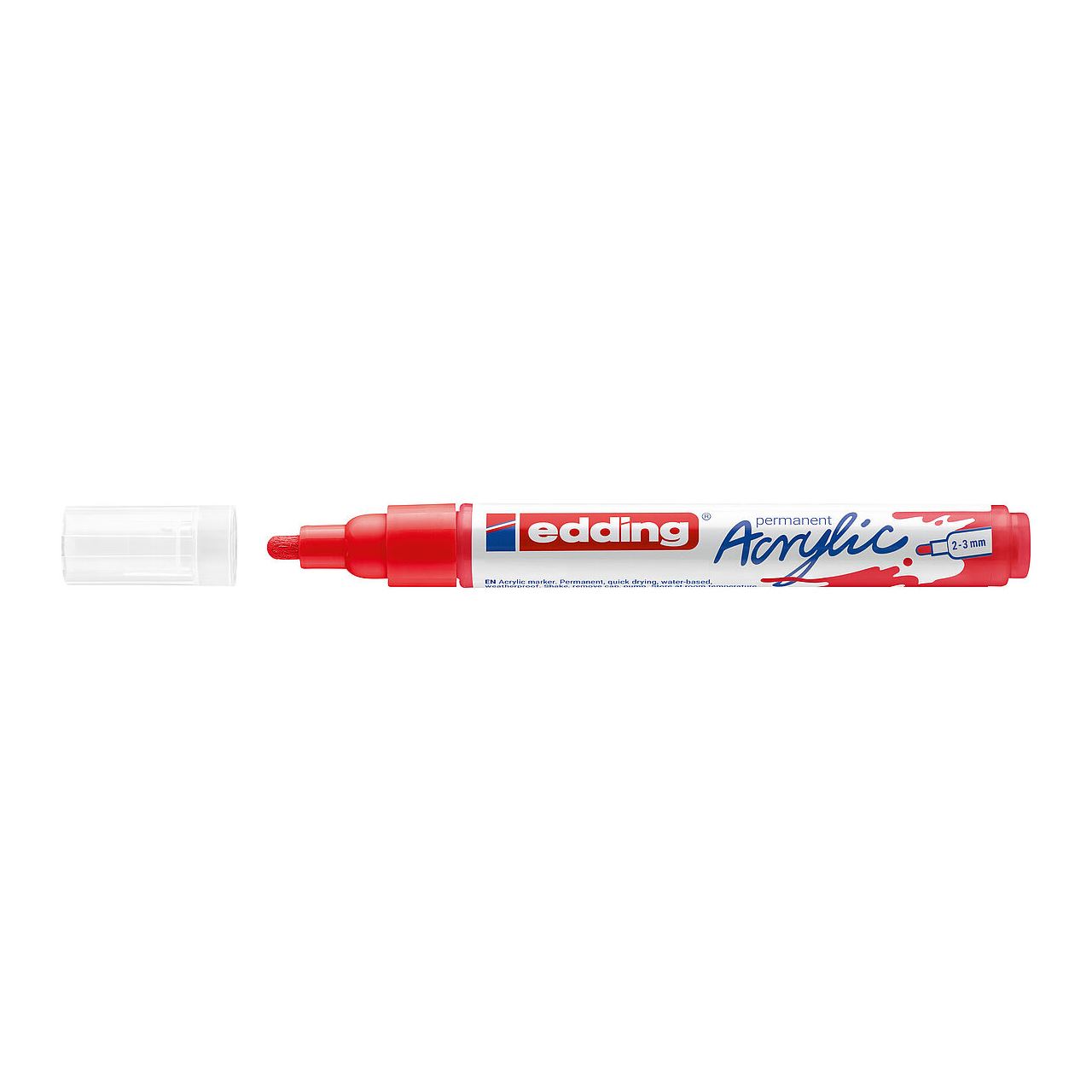 edding 5100 Acrylstift rot 2,0 - 3,0 mm, 1 St.