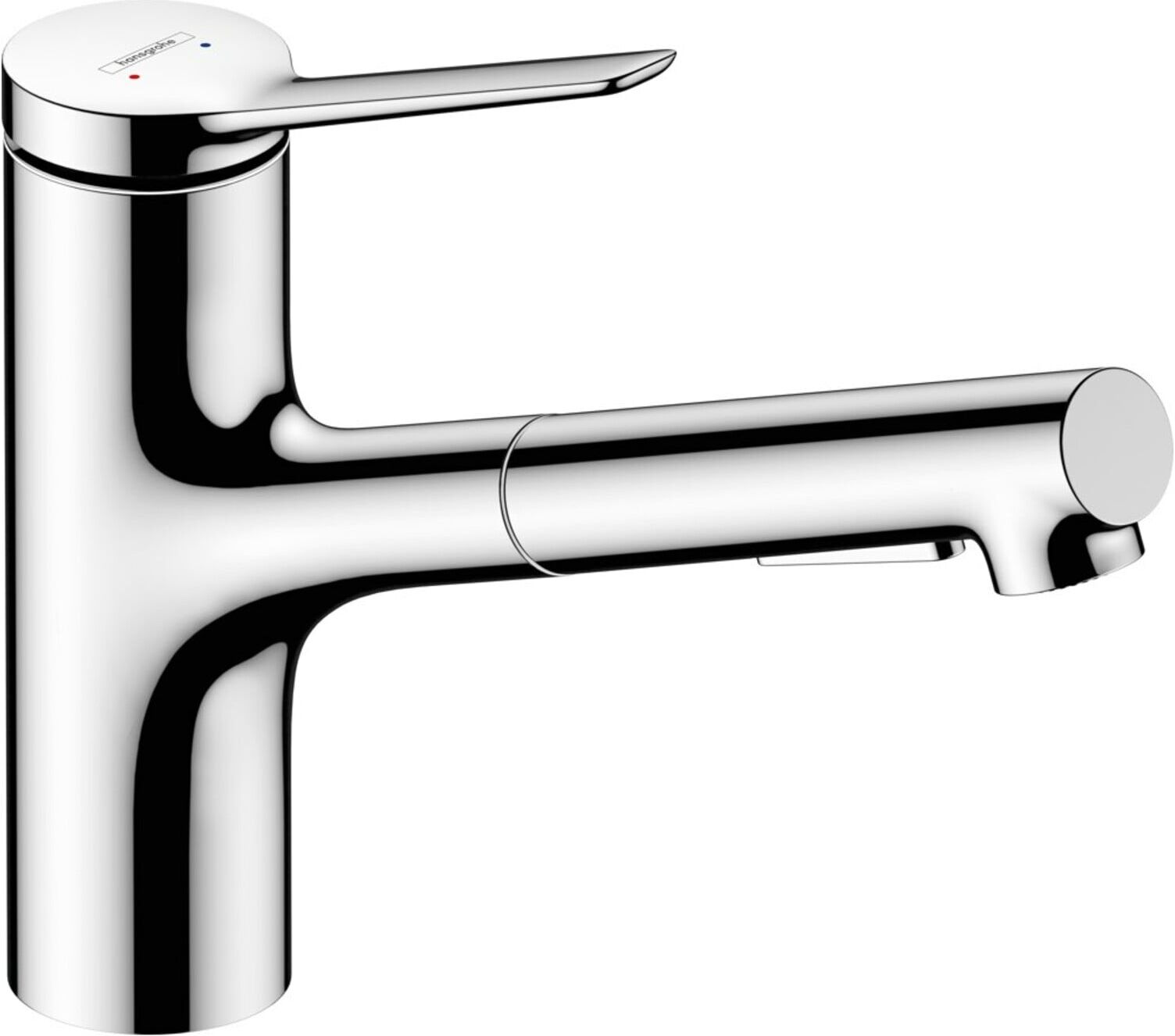 Hansgrohe Einhebel-Küchenarmatur Zesis M33 Auszugslänge bis zu 760mm, chrom (74821000)