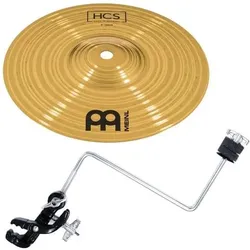 Meinl Splash Becken HCS 8 mit Dixon Beckenhalter PA-HCM-SP (8", Becken), Becken