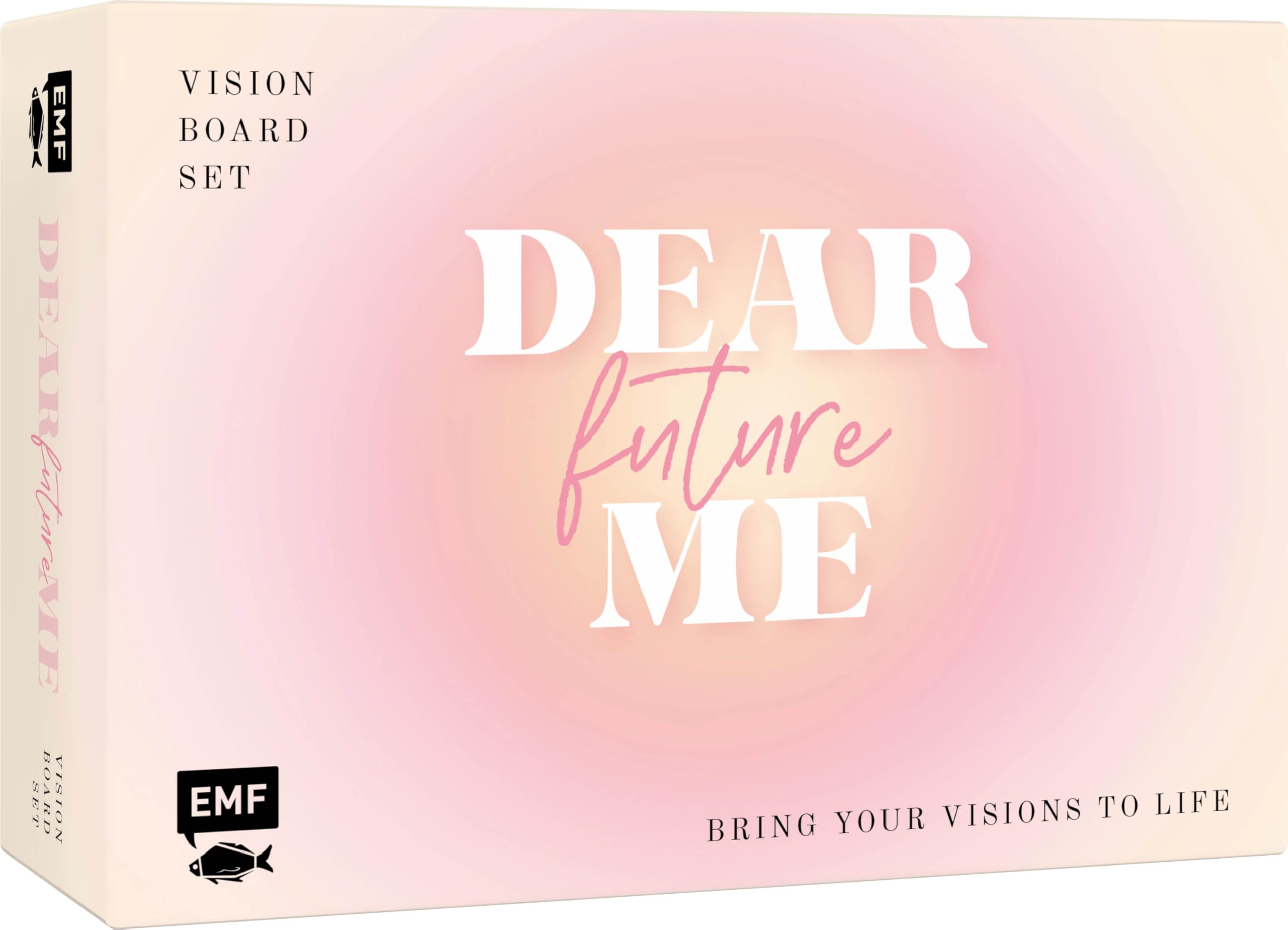 Lea Pietsch - Vision Board: Dear Future Me – Bring your visions to life: Das Komplett-Set mit Workbook, Bildvorlagen, A2-Poster, 24 Aktivitätskarten und ganz viel Inspiration für deine Wünsche und Ziele - Preis vom 09.10.2026 07:28:09 h