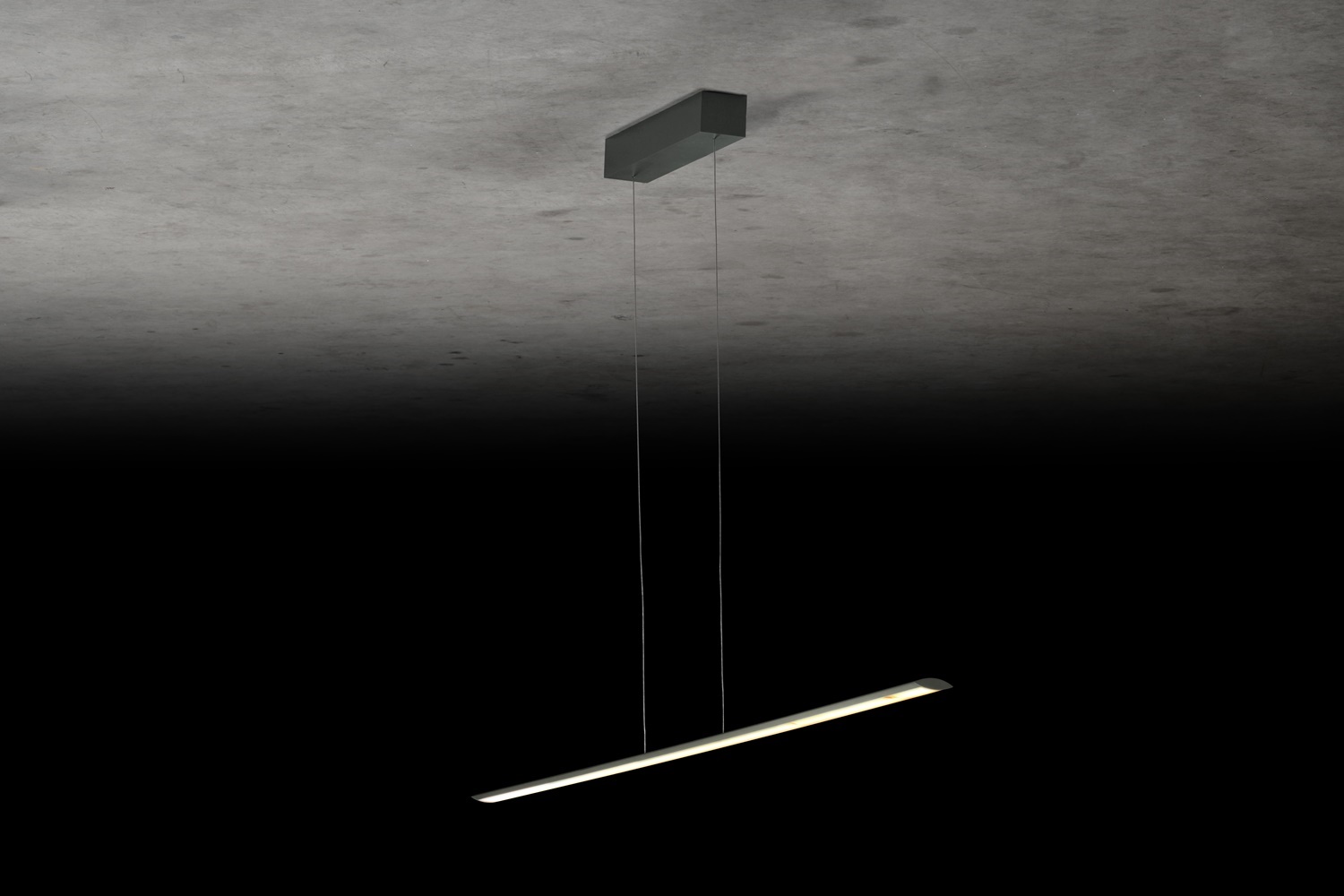 Holtkötter LED-Pendelleuchte EPSILON RR 83cm Platin 9231-1-62 4251322730847