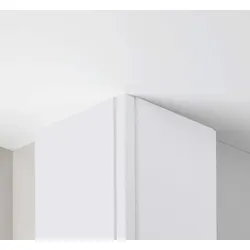 Parador Faltleiste Deckenleiste Seidenmatt Weiß Dekor 2200x60x3,5 mm