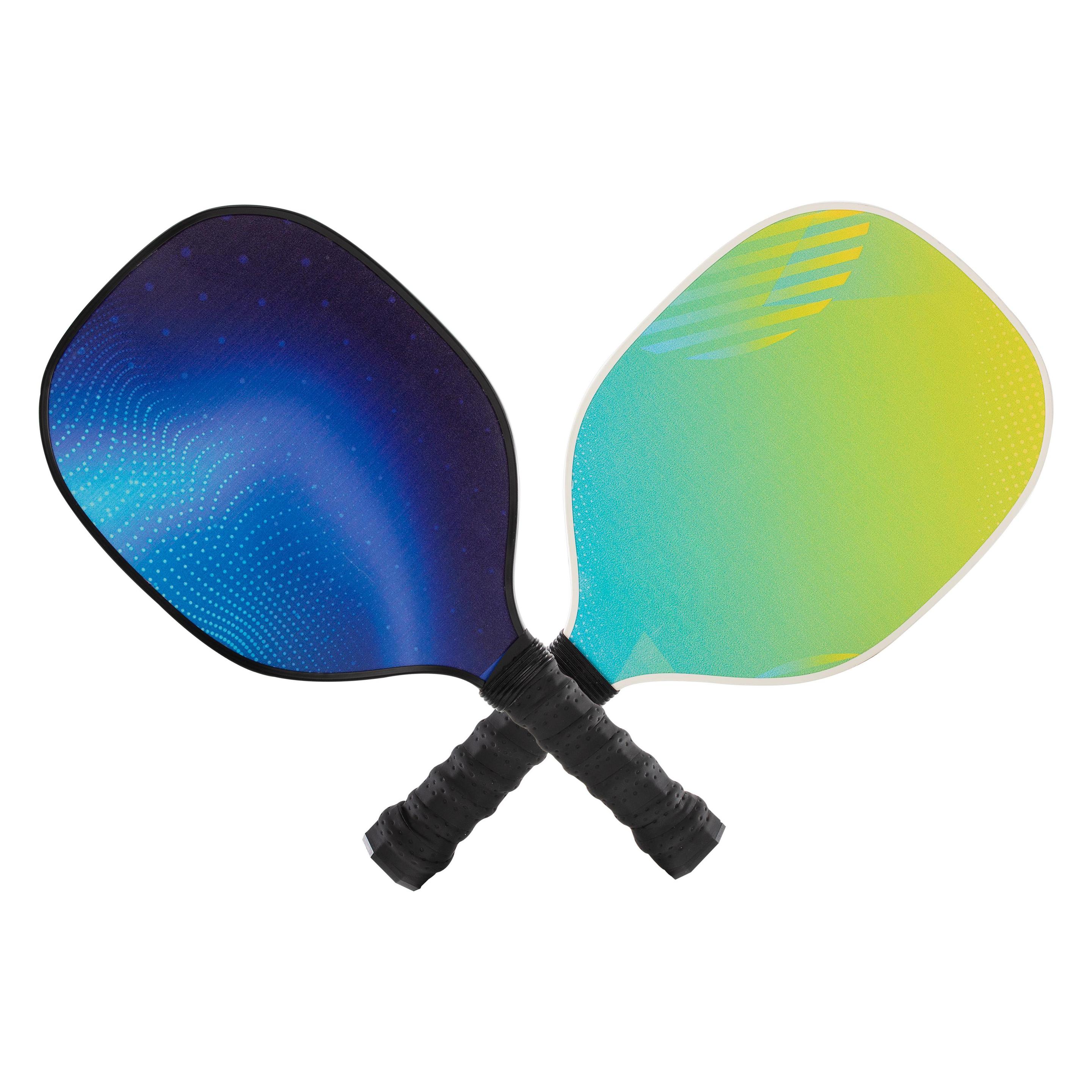 Idena Pickleball Set Netz 2x Schläger/Bälle 5 Teile (40253)