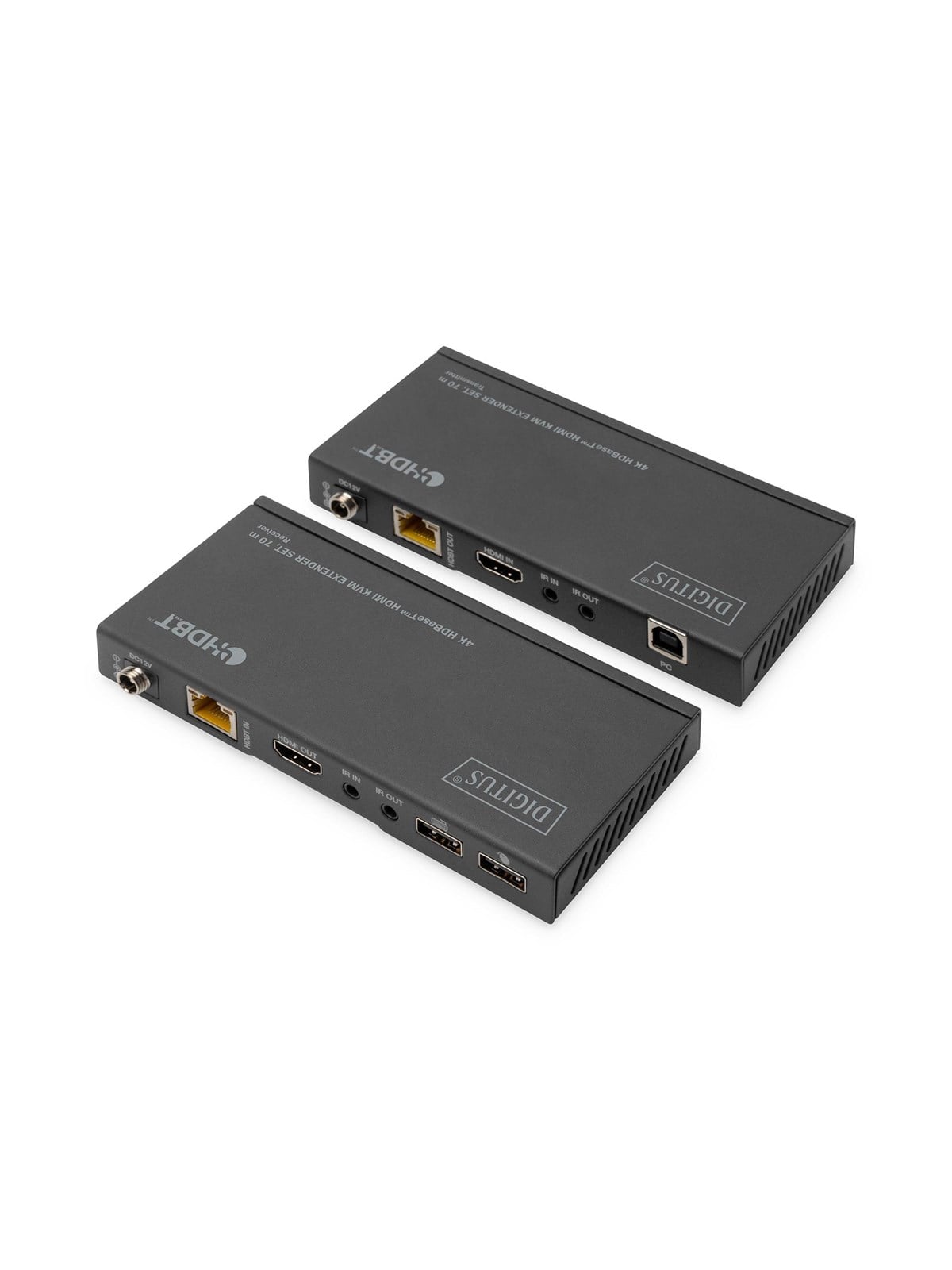 DIGITUS 4K HDBaseT HDMI KVM Extender Set